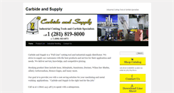 Desktop Screenshot of carbideandsupply.com
